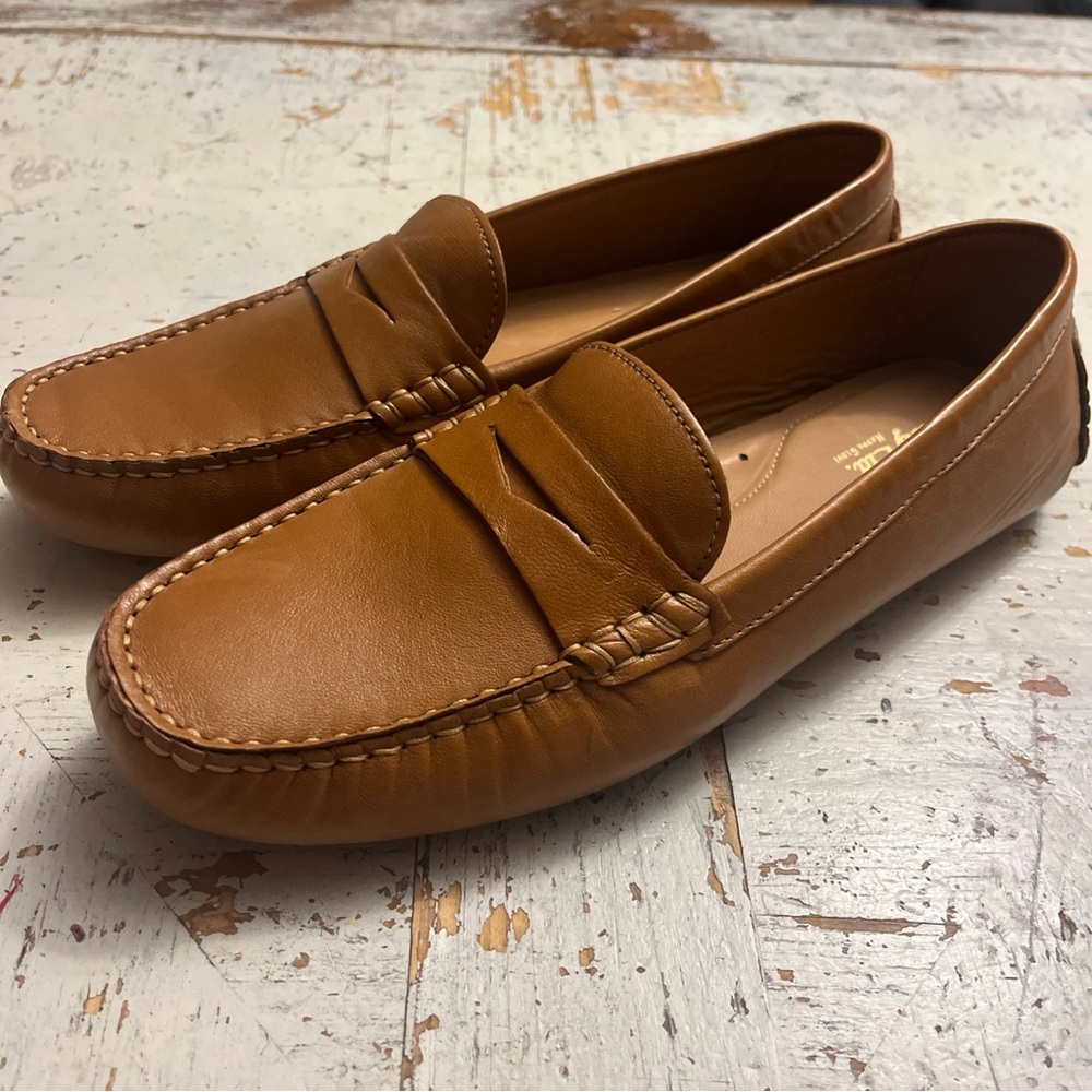 Classic Tan Leather Loafers